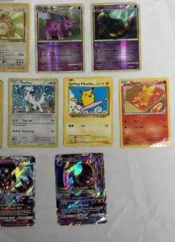 Pokemon GX/UR/Holo/Radiant/WOTC/Secret Rare Pikachu/Promo 13 Damaged Cards Lot - Image 3