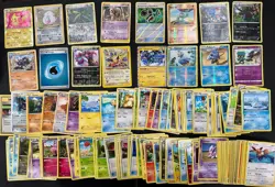 Lot Of 175 Pokemon Cards 1999 to 2017 Plus More-Holographic-Cards Heavy Play - Image 1