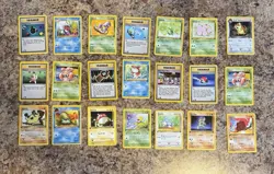 Vintage 21 Card Pokemon 1st Edition Lot - Base Set, Fossil & More! (READ DESC) - Image 1
