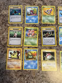 Vintage 21 Card Pokemon 1st Edition Lot - Base Set, Fossil & More! (READ DESC) - Image 2