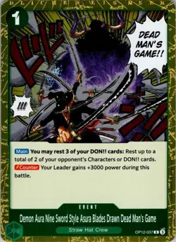 2023 One Piece Card Game Straw Hat Crew #OP12-037 - Image 1