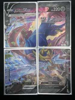 Zacian V-UNION [Set of 4] SWSH: Sword & Shield Promo Cards Holo - Image 1