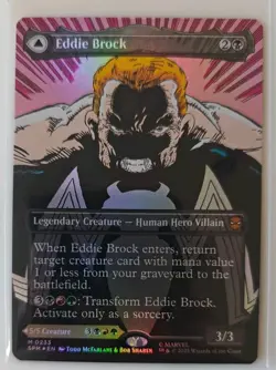 Eddie Brock (0233) (Borderless) Marvel's Spider-Man Foil - Image 1