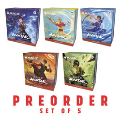 MTG Avatar: Last Airbender Prerelease kit Set of 5 - Presale 11/14 - Image 1