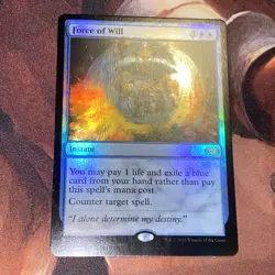 Force Of Will X1 Mtg Double Masters 2020 Nm Foil Terese Nielsen - Image 1