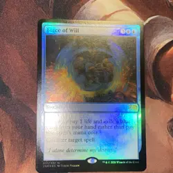 Force Of Will X1 Mtg Double Masters 2020 Nm Foil Terese Nielsen - Image 2