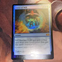 Force Of Will X1 Mtg Double Masters 2020 Nm Foil Terese Nielsen - Image 3