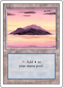 Basic Lands 10 MTG Island (A), NM-Mint, English Revised Edition - Image 1