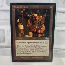 1998 Magic The Gathering: Urza's Saga Claws Of Gix 290/350 - Image 1