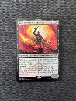 Gix, Yawgmoth Praetor The Brothers' War Foil - Image 1
