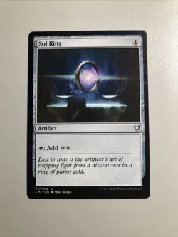 Sol Ring 217/312 2018 MTG Commander Staple NM (Check Pics) - Image 1