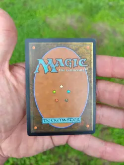 Mtg Hand Painted Altered Art Swamp- Anime Girl - Image 2