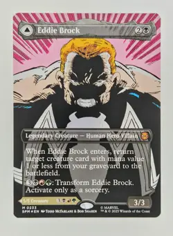 Eddie Brock (0233) (Borderless) Marvel's Spider-Man (Foil) - Image 1