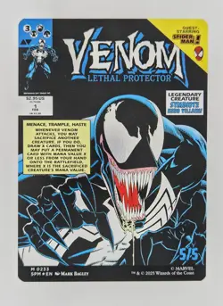 Eddie Brock (0233) (Borderless) Marvel's Spider-Man (Foil) - Image 2