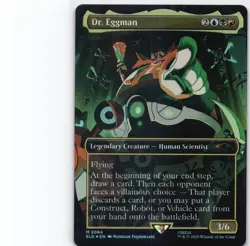 Dr. Eggman (Rainbow Foil) Foil M Secret Lair Drop Series 2084 NM - Image 1