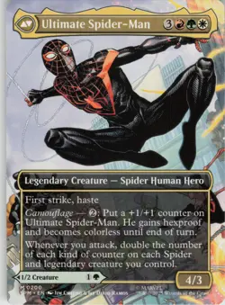 Miles Morales (0200) (Borderless) M Marvel's Spider-Man 200 NM Normal MTG - Image 2
