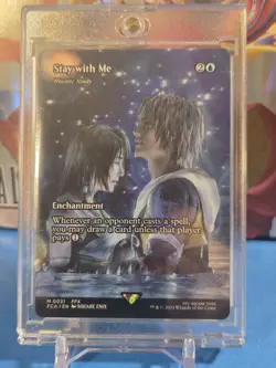 Stay with Me - Rhystic Study (Showcase) Final Fantasy: Through the Ages 0031 NM - Image 1