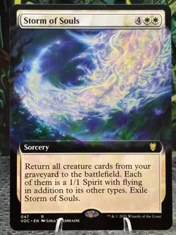 Storm of Souls (Extended Art) Commander: Innistrad: Crimson Vow Regular - Image 1