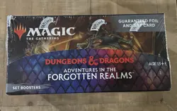 Adventures in the Forgotten Realms Set Booster Box (Sealed) Magic MTG - Image 1