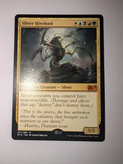 Sliver Hivelord Mint Condition Magic: The Gathering M15 - Image 1
