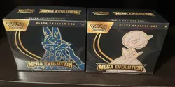 Pokemon TCG Mega Evolution Gardevoir & Lucario ETB Elite Trainer Box SET OF 2 - Image 1