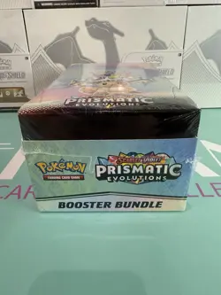 Pokemon Scarlet and Violet Prismatic Evolutions Booster Bundle Factory Sealed - Image 2
