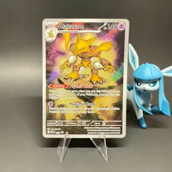 Alakazam 009 Mega Evolution ETB Promo Pokemon TCG English Holo Black Star Promo - Image 1