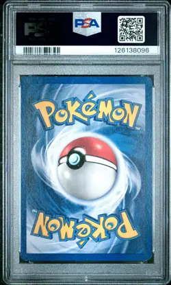 1999 POKEMON GAME PROMO TOP DECK MAGAZINE W/WIZARDS GOLD STAMP #50 KABUTO PSA 7 - Image 2