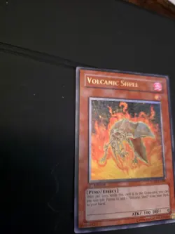 Yugioh Volcanic Shell FOTB-EN009 Ultimate Rare 1st Ed LP - Image 2