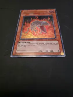 Yugioh Volcanic Shell FOTB-EN009 Ultimate Rare 1st Ed LP - Image 4