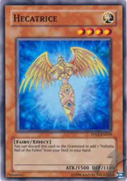 Yugioh! LP Hecatrice - PP02-EN019 - Super Rare - Unlimited Edition Lightly Playe - Image 1