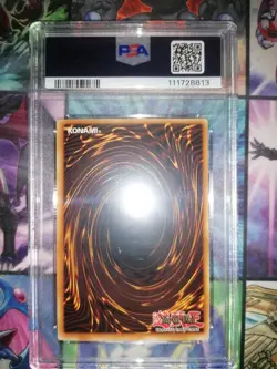 YU-GI-OH! Elemental Hero Chaos Neos Ghost Rare 1st Edition Psa 8 - Image 3