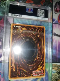 YU-GI-OH! Elemental Hero Chaos Neos Ghost Rare 1st Edition Psa 8 - Image 4