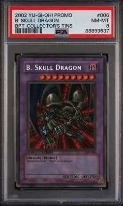 PSA 8 NM-MT B. Skull Dragon BPT-006 Secret Rare Promo *3637 Yugioh - Image 1
