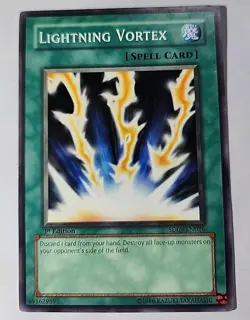 Lightning Vortex - Structure Deck: Dinosaur’s Rage (SD09-EN026) - Common YuGiOh - Image 1