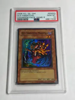 PSA 10 Old Vindictive Magician CP06-EN003 Super Rare *7438 Yugioh - Image 1