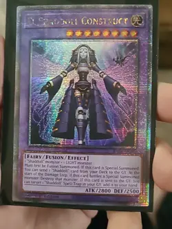 Yugioh El Shaddoll Construct Quarter Century Rare RA04 - Image 1