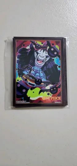 One Piece Card Game 10 Count Sleeves Gecko Moria - Image 1