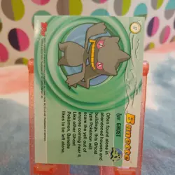 Holo Banette #17 Pokemon Vintage Topps Advanced Card (2003) - Image 2