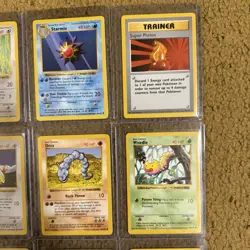 Pokemon Vintage TCG Cards Shadowless 1999 Base Set Lot (9) - Image 3