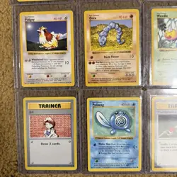 Pokemon Vintage TCG Cards Shadowless 1999 Base Set Lot (9) - Image 4