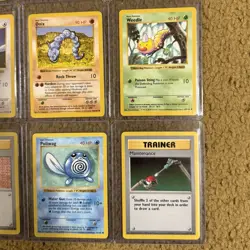 Pokemon Vintage TCG Cards Shadowless 1999 Base Set Lot (9) - Image 5