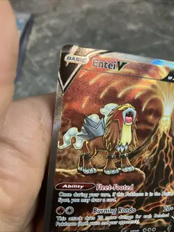 Entei v GG36/GG70 Crown Zenith Galarian Gallery Holo Card Near Mint Ultra Rare - Image 3
