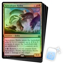 FOIL APOCALYPSE HYDRA X4 Battlebond Magic MTG MINT CARD - Image 1