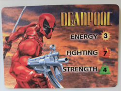 Vintage Marvel Overpower CCG Deadpool 2 Hero + 2 Specials14 Card Lot - Image 3