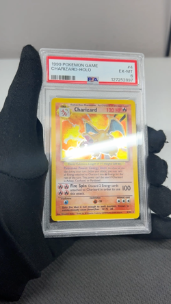 Charizard Holo 2/102 1999 Pokemon Card PSA 6 Base Set Unlimited TCG CCG WOTC - Image 2