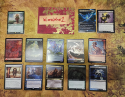 x1 box of 100 MTG cards bulk lot (box shown) [Box ID: WintrWind1] +BONUS shown - Image 1