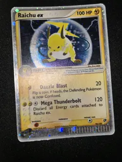 Raichu ex 98/100 Sandstorm Holo Excellent Pokemon Card ! - Image 3