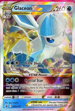 Glaceon VSTAR - Promo SWSH: Sword & Shield Promo Cards SWSH197 NM - Image 1