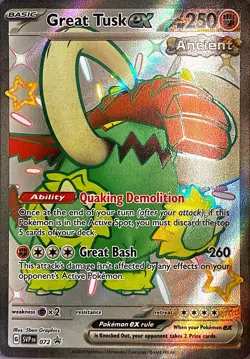 Great Tusk ex - Promo SV: Scarlet & Violet Promo Cards 072 NM - Image 1